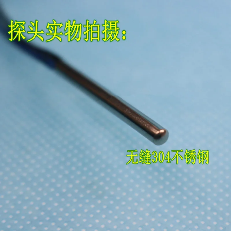 Ultra høj temperatur pt100 platinum termistor lille temperatur sensor temperatur modstand 220C 550C pt1000 Termisk probe
