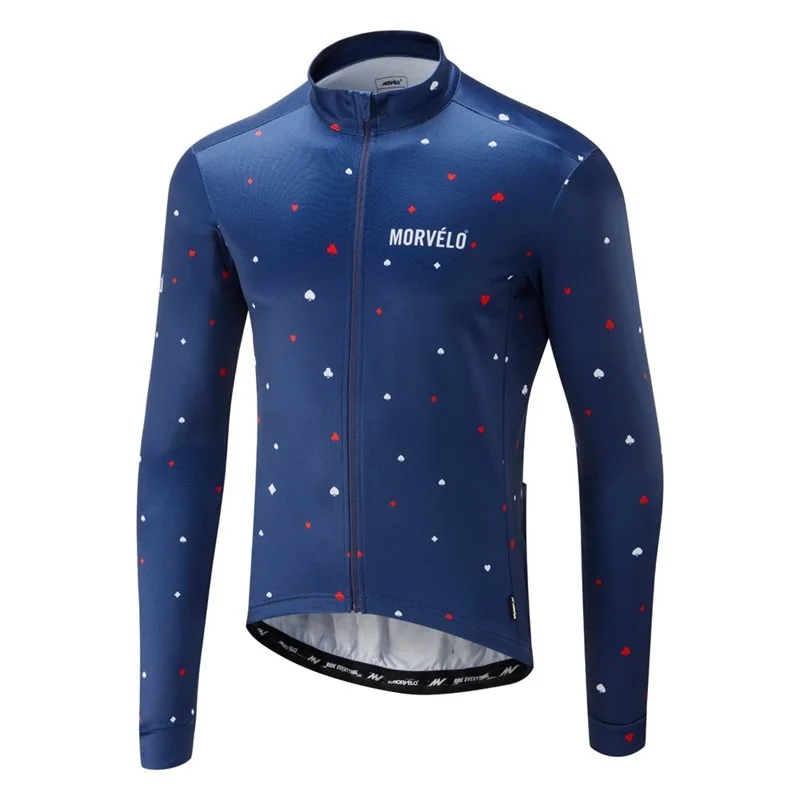 MORVELO 2020 Foråret cykling tøj med lange ærmer cyklus jersey Farverige road bike racing bære Sport shirt Camisa de ciclismo