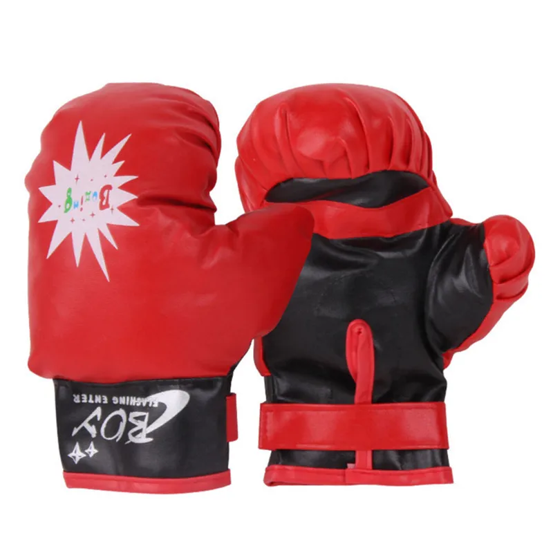 Børn, der er Pædagogisk Legetøj Børn Boxing Kit Uddannelse Bag Sæt Boksesæk Handsker Tung Taske Motion Legetøj for Børn