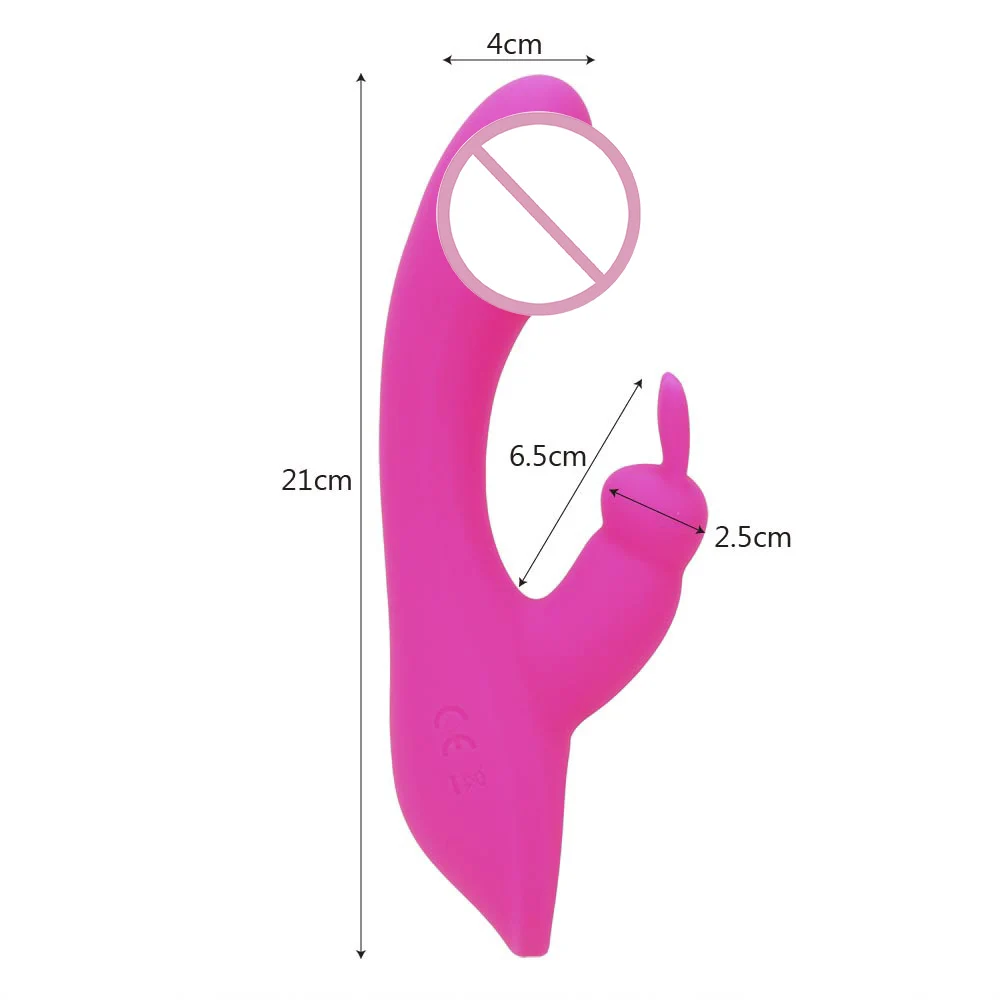 OLO 12 Hastigheder Rabbit Vibrator G-spot Massager Klitoris Stimulator Kvindelige Onani sexlegetøj sexlegetøj Til Kvinder