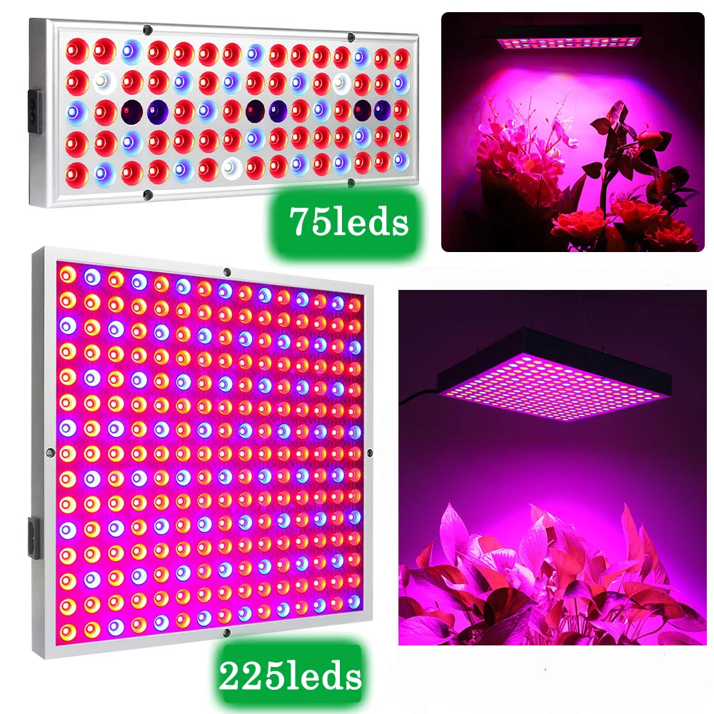 Full Spectrum LED vækst Lys 20W 30W 120 W 200 W 400 W 600 W 800W 1000W 1200W Phytolamp Lampe For Planter, Blomster Frø Vokse Telt Box