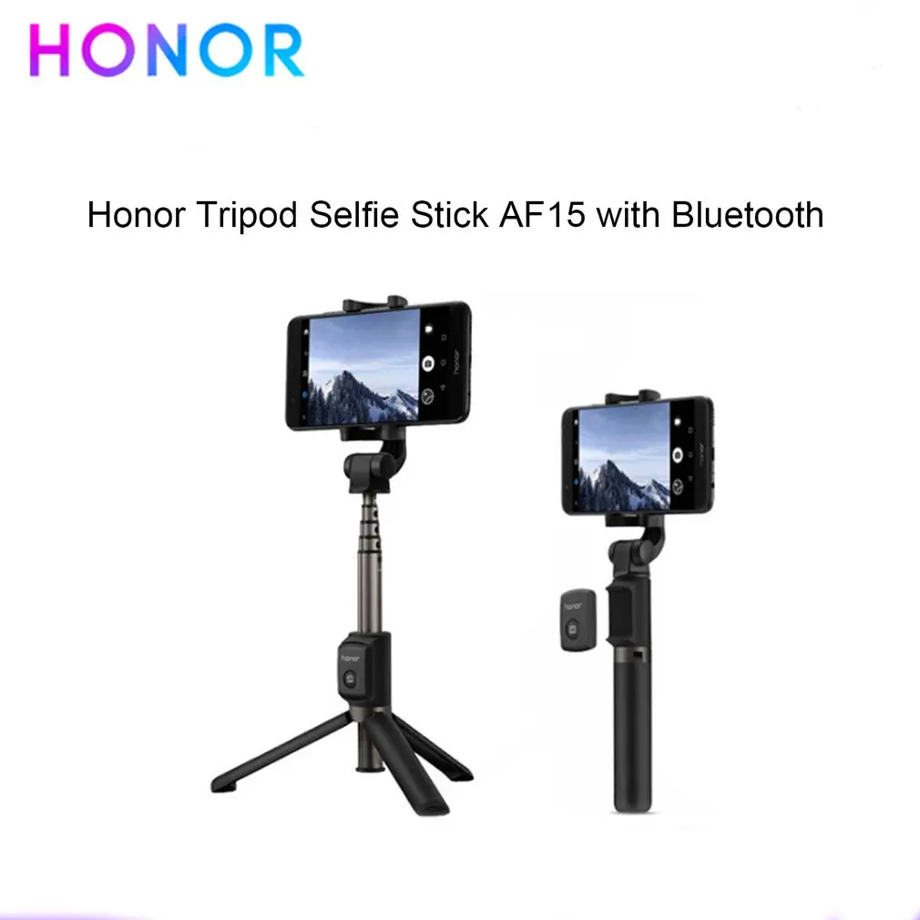 Huawei Honor trådløse Selfie Stick Stativ til Bærbare Bluetooth3.0 Monopod til iOS/Android/Huawei smart telefon AF15