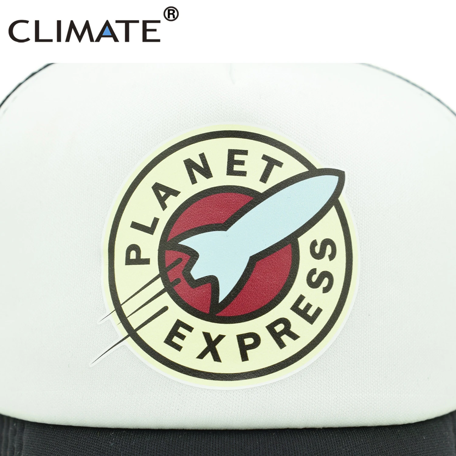 KLIMA Planet Express Trucker Cap, Hat Sjove Plads Mesh Caps Moskus Raket Rumskib til at Køle om Sommeren Caps hatte til Mænd, Kvinder