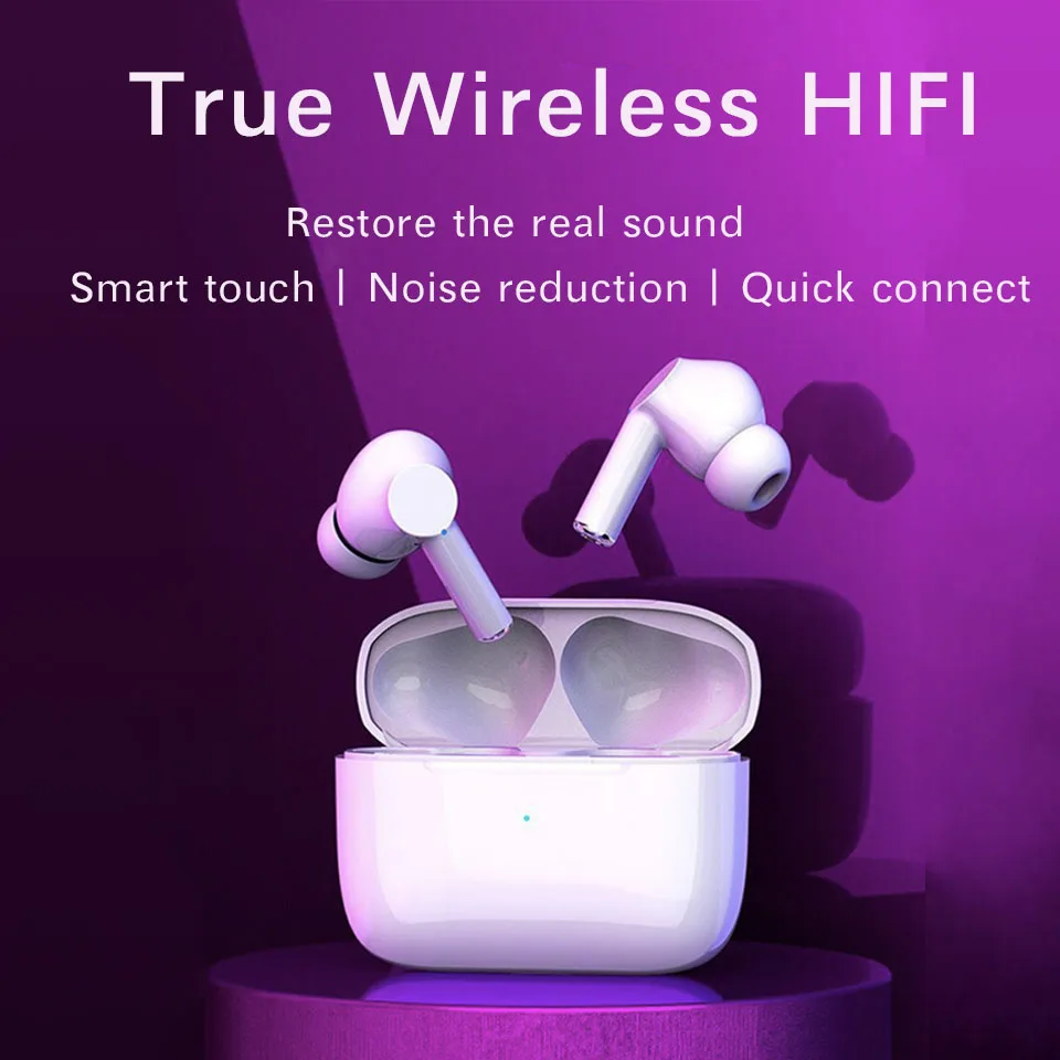 TWS Bluetooth-Hovedsæt med mikrofon Stereo Ægte Trådløs Headset-Øretelefoner I Øret Håndfri Hovedtelefoner Øre-Knopper Til Mobiltelefon