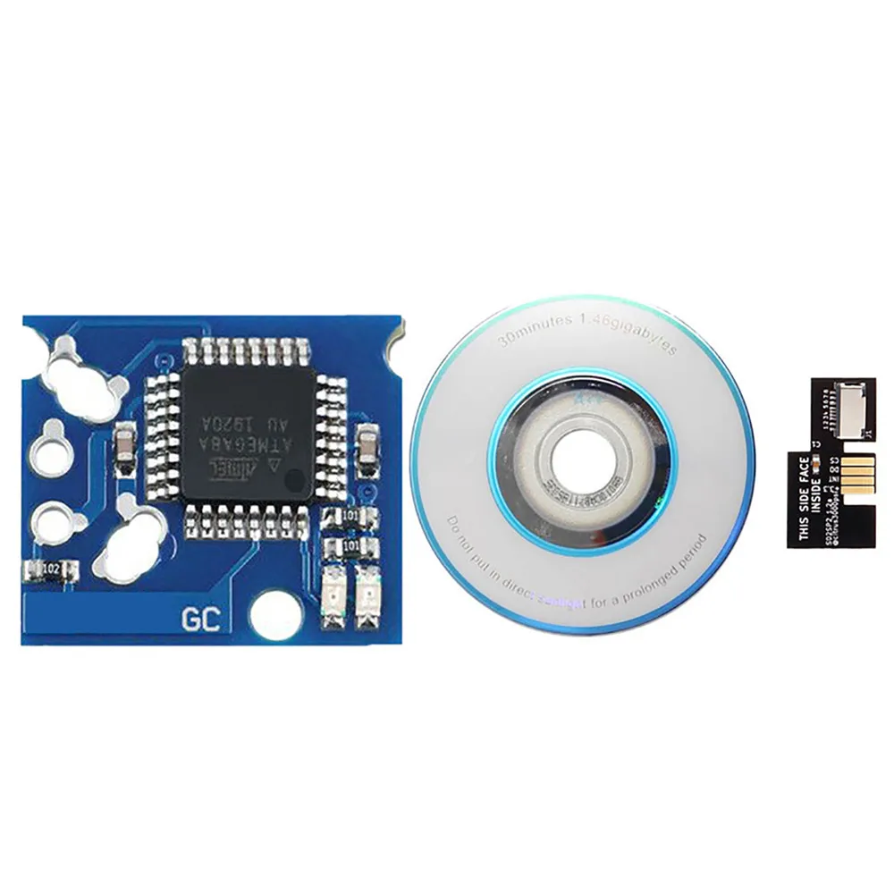 For NGC Spil Chip SD2SP2 Micro SD-Kort Adapter Mini-Disc DVD-Kits til NGC spillekonsol Tilbehør