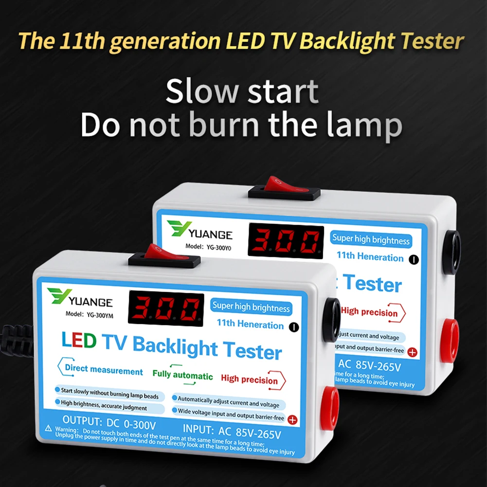 LED-TV ' ets Baggrundsbelysning Tester Registrere Output 0-300V Lampe Perle Strimler Værktøj til Måling af Bærbare Mp-LCD-Digital Display-Hjem