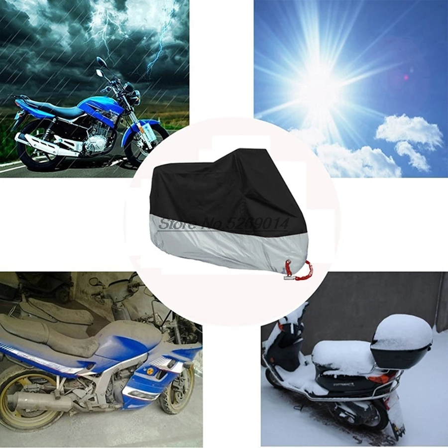 Motorcykel dækker UV-platform for honda cr 250 tracer 700 ninja 400 ktm cap r 1200 gs honda vtx 1300 honda 125 suzuki vstrom ttr 250