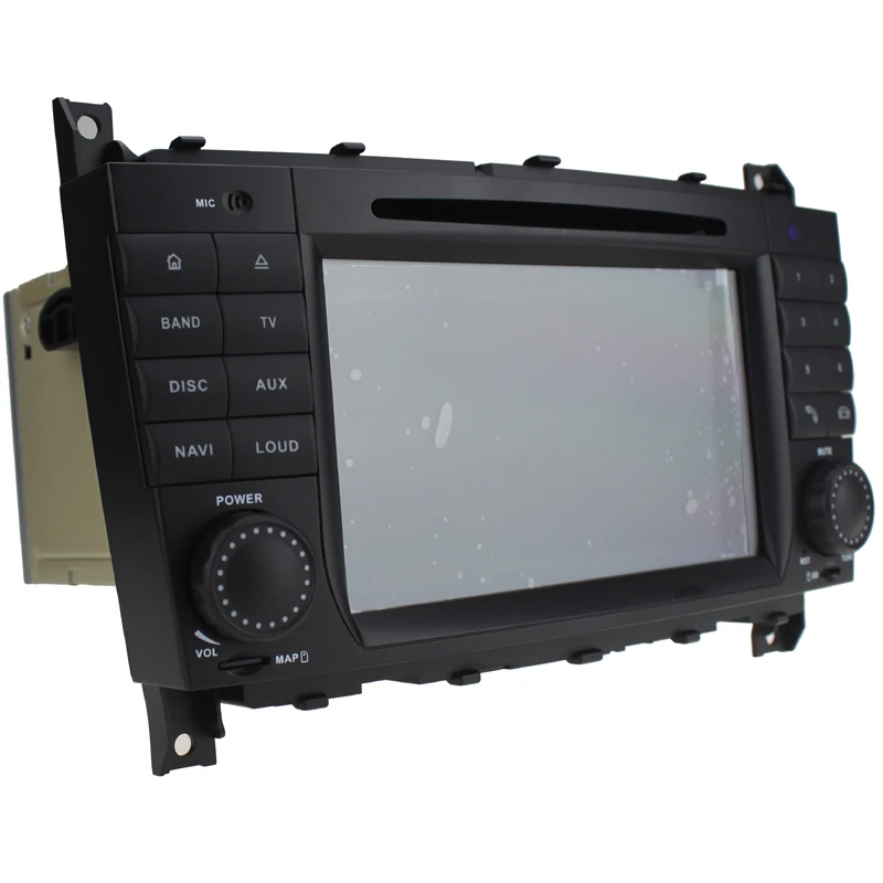 4G 64G 2 Din Android 10 Bil DVD-GPS For Mercedes/Benz W203 W209 W219 W169 A160 C180 C200 C230 C240 CLK200 CLK22 Mms-radio