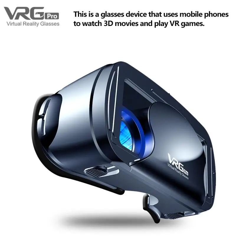 Original VRG Pro 3D VR Briller Virtual Reality-Briller Max Stereo VR Google Hjelm For 5 Til 7 Tommer Smartphone Briller Enheder
