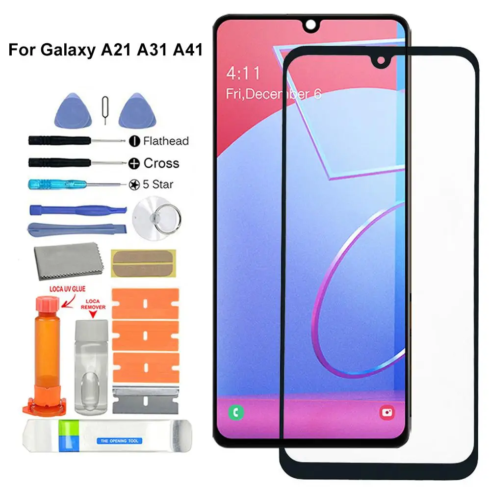 2020 Telefonen Front Glas Skærm Udskiftning Kit af Værktøjer til Samsung Galaxy A21/A31/A41