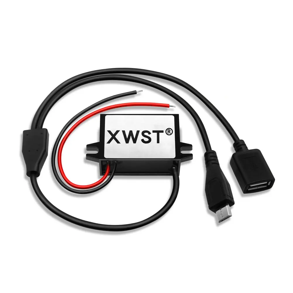 XWST DC til DC 5V 3A USB-Converter Mini Micro Type C 12V 24V, 36V 48V 60V 72V 80V 85V til 5V 15w Trin Ned på 5 Volt Regulator