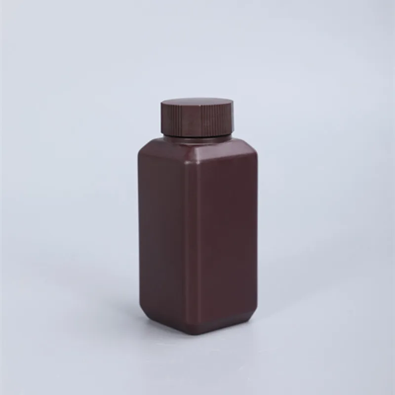 20PCS Tom Firkant flasker smalle munden HDPE flasker til opbevaring af Flydende Reagens fødevaregodkendt 100 ML Kosmetiske container