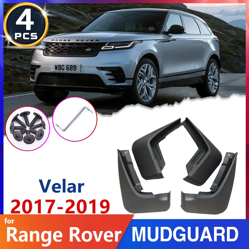 Bil Mudder-Flap Fender Skærmene for Range Rover Velar L560 2017 2018 2019 Stænklapper Splash Vagter Klapper Auto Tilbehør Klistermærker