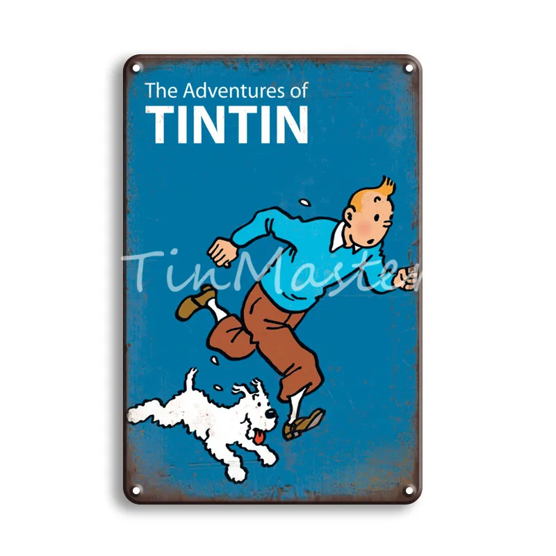 Barber Shop Retro Metal Sign Vintage Håndværk Tintin Tin Tegn Retro PIN UP Metal Maleri Plakat Bar Pub Hjem Væg Kunst, Indretning