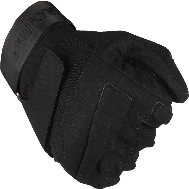 Militære Taktiske Handsker Udendørs Black Fuld Finger Bekæmpe Uddannelse Handsker, skridsikre Carbon Fiber Handsker Til Sport NR64
