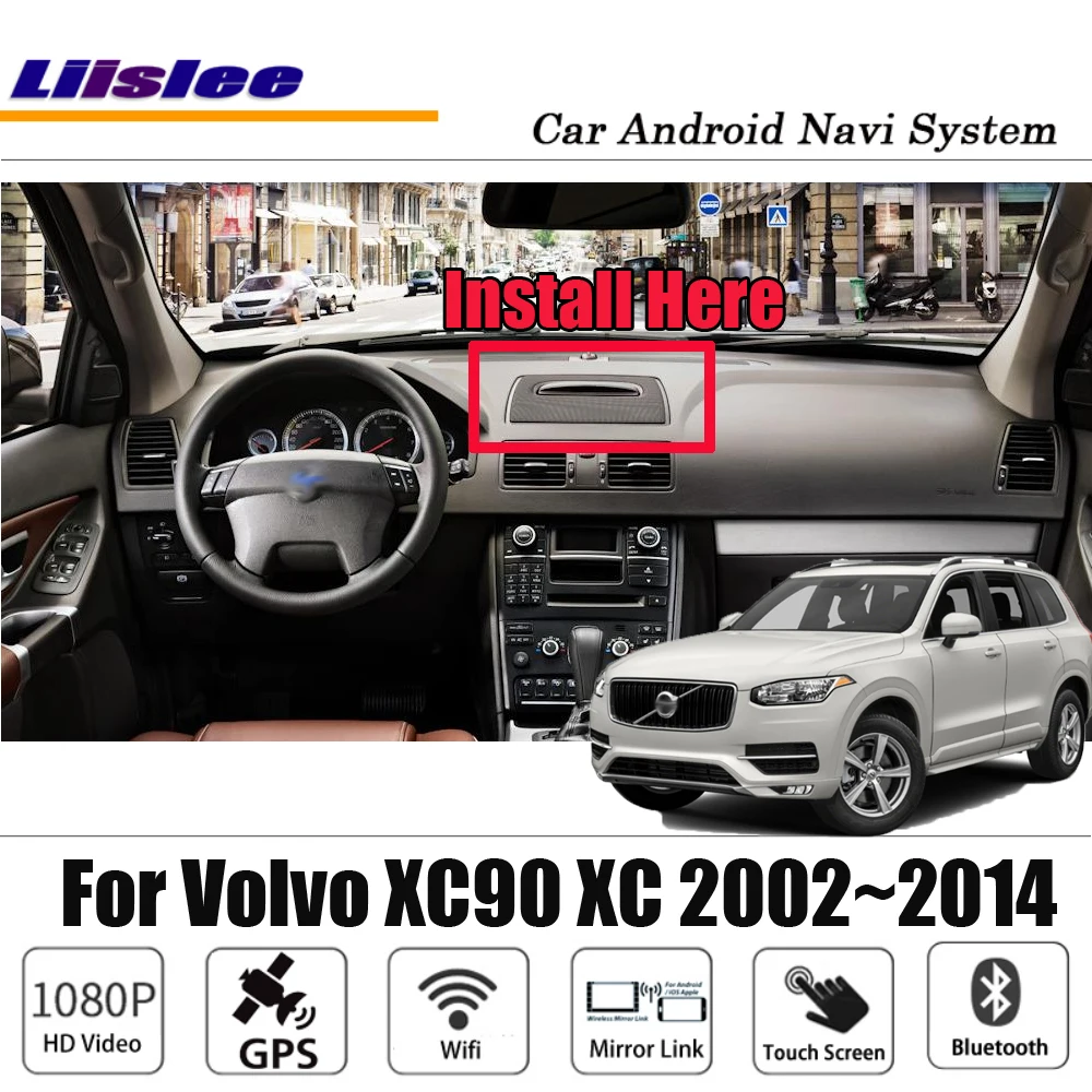 Car Multimedia Android Player For Volvo XC90 XC Classic 2002~Radio Audio Video GPS Navigation System Ikke CD-DVD-Afspiller