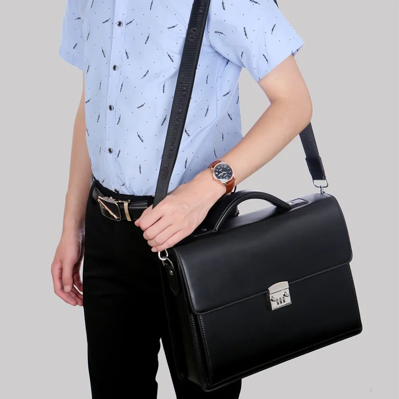 2020 Mandlige Pakke Taske-og erhvervsministeriet Enkelt Skulder ægte læder messenger computer taske kontor tasker for mænd briefcase