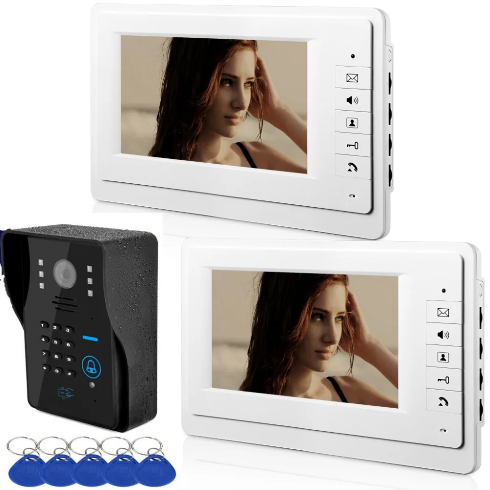 SmartYIBA Password RFID Video Kamera Intercom 7