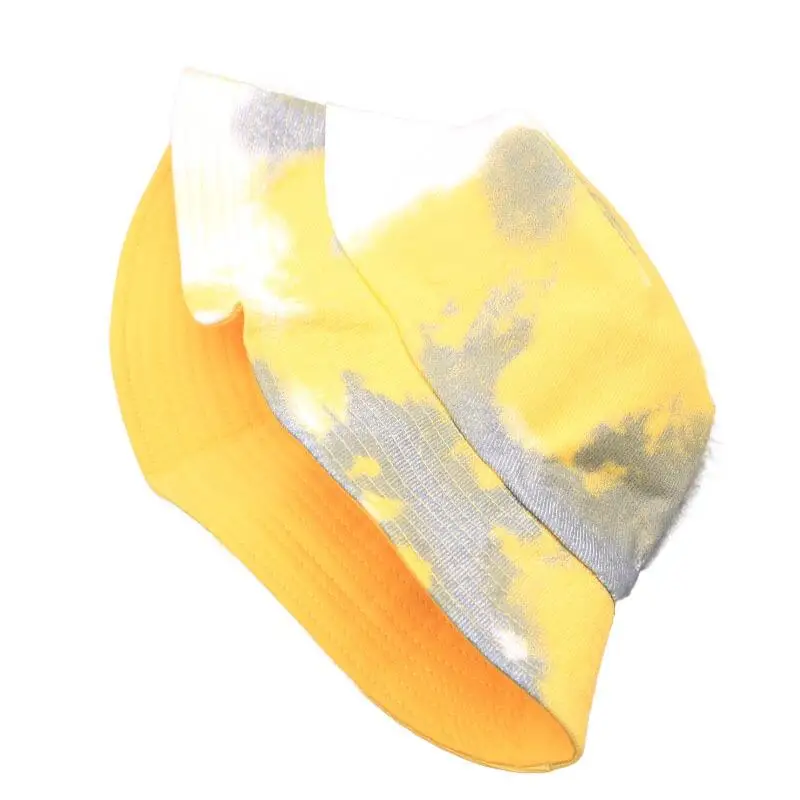 2020 Kreative Tie Dye Bucket Hat Farverige Graffiti Bob Caps Hip Hop Gorros Mænd Kvinder Sommeren Caps Beach Sun Fiskeri Panama Hat