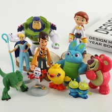 Disney Toy Story Tegnefilm Perifere Legetøj Små Ornamenter Model Toy Figurer fremstillet i Hånden Fødselsdag Kage Dekorationer