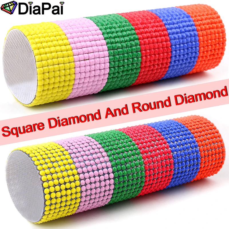 DIAPAI Fuld Square/Runde Bor 5D DIY Diamant Maleri 