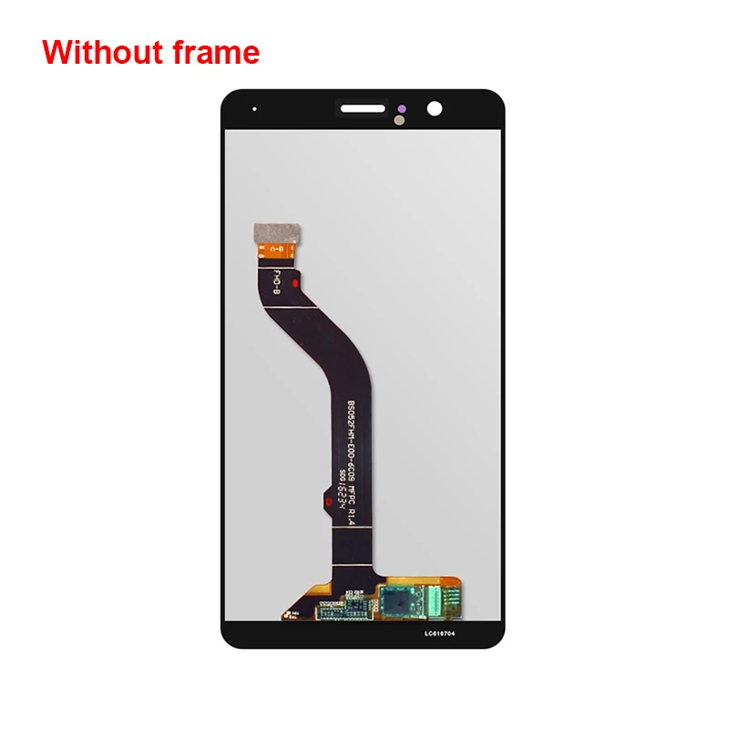 For Huawei P9 Lite LCD-Skærm Til huawei G9 LCD-Skærm, VNS-L21/ L22 / L23/ L31/ L53 Touch Screen Digitizer Assembly ramme