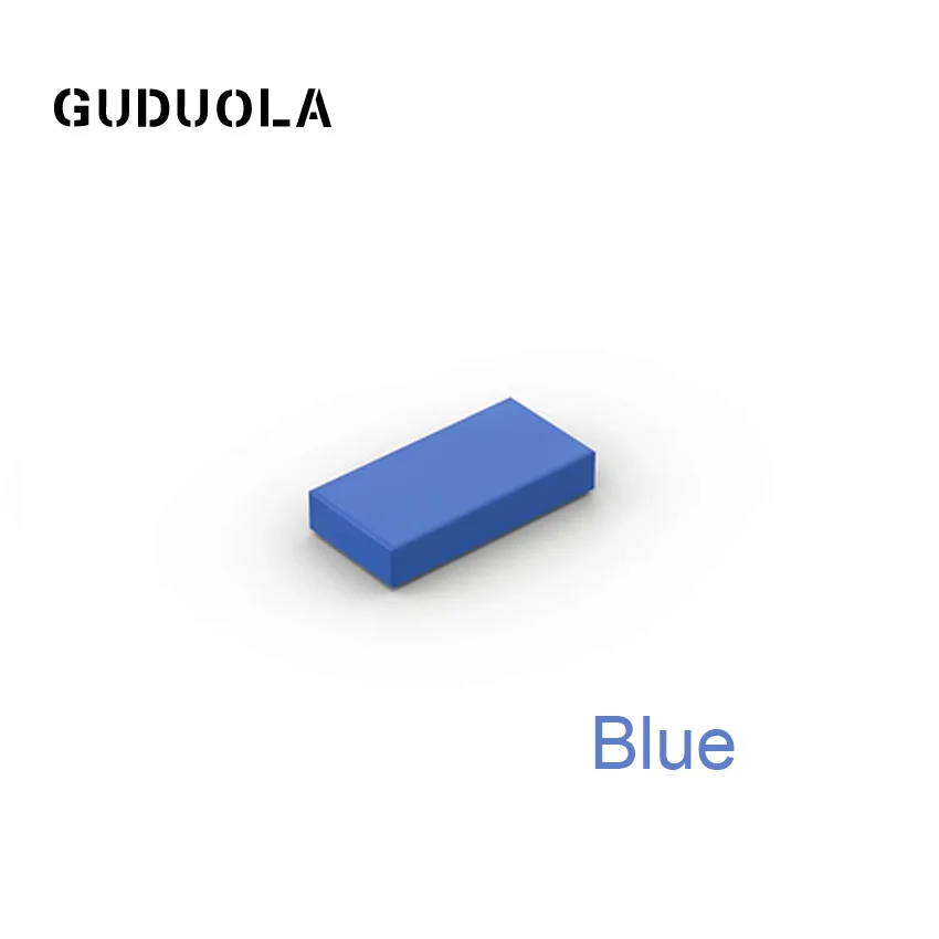Guduola Flise 1 × 2 med Groove 3069b byggesten Spcial Mursten Techinic MOC Bygge Små Praticle Blokke 160pcs/masse