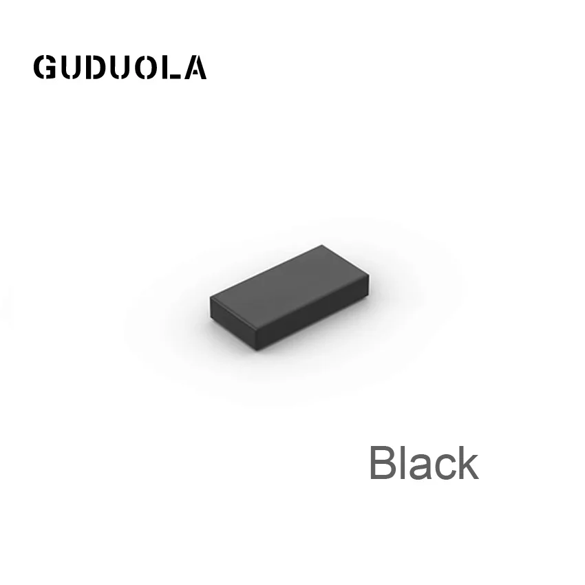 Guduola Flise 1 × 2 med Groove 3069b byggesten Spcial Mursten Techinic MOC Bygge Små Praticle Blokke 160pcs/masse