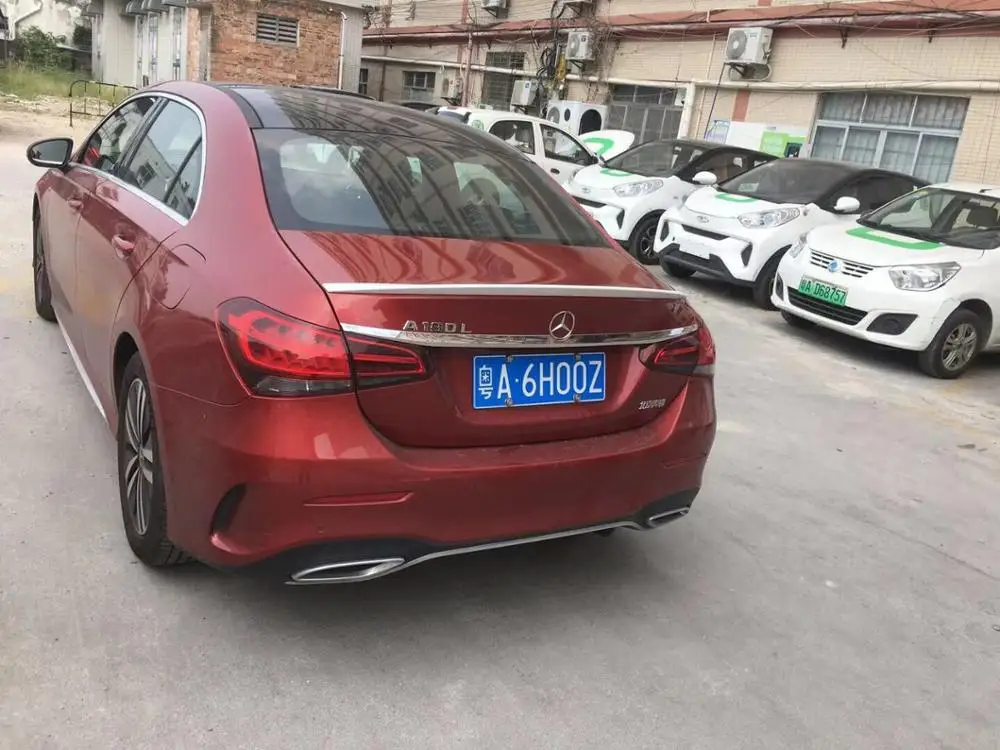 For Mercedes-Benz W177 Spoiler 2019-2020 ABS Bil bagfra Wing Spoiler For Benz W77 A180 250 200 Spoiler
