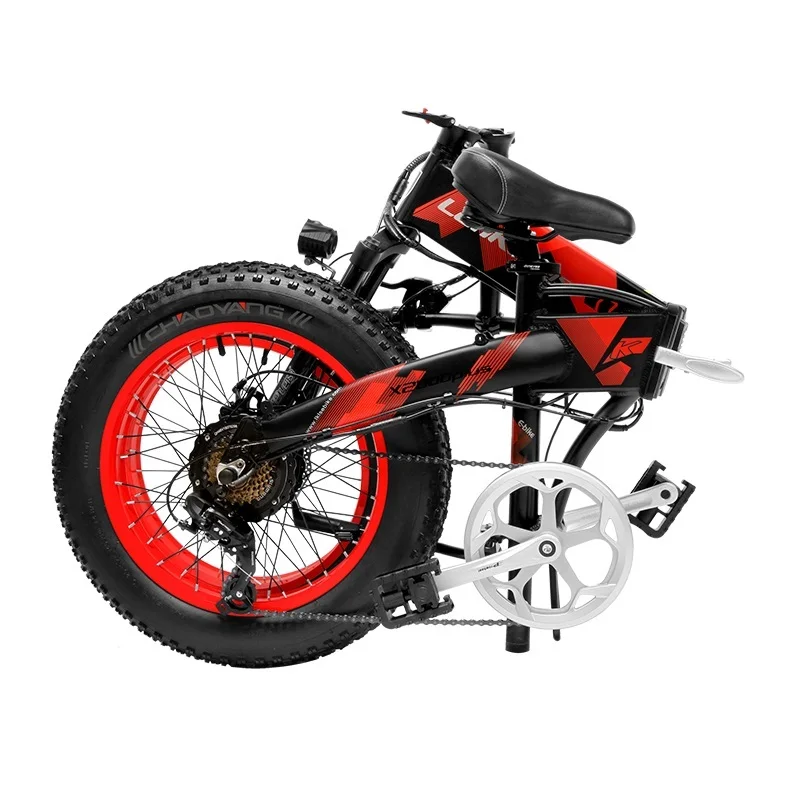 Fedt E-Bike 20 tommer Fat Tire Elektrisk Cykel 48V 1000W 12.8 AH LG Lithium Batteri El-Cykel Gratis Fragt