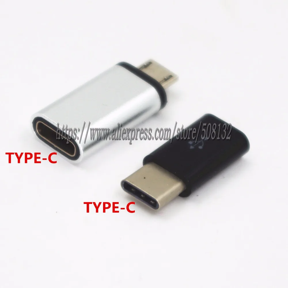 Konverter USB Type-C til MicroUSB-Adapter til at søge termisk Konvertering retning