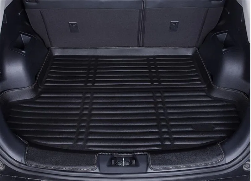 Bil styling 3D tre-dimensionelle PU hale kasse beskyttende tæppe pad kuffert bagage pad til Nissan X-Trail X-Trail T32-2016