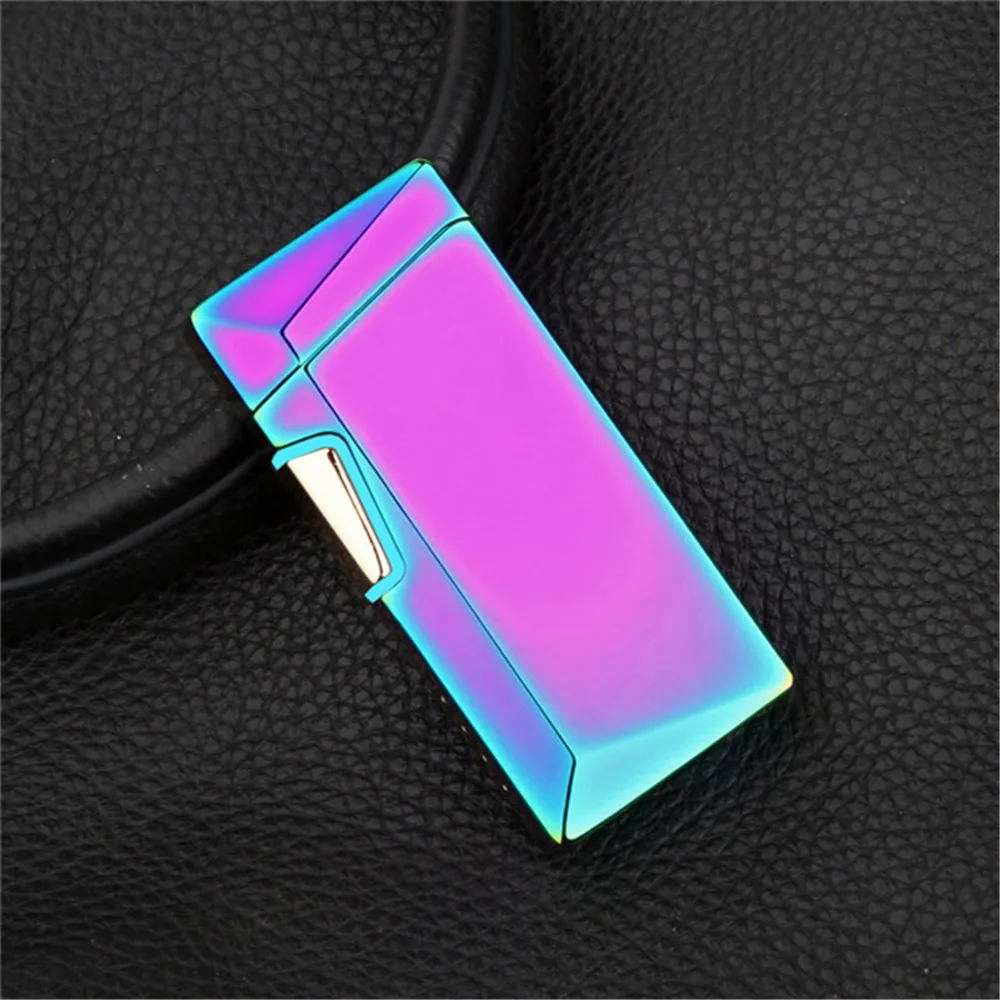 Cigaret-Lettere Personlighed Kreative Vindtæt USB-Opladning Touch Induktion Dobbelt Bue Plasma-Lightere Gadgets for Mænd