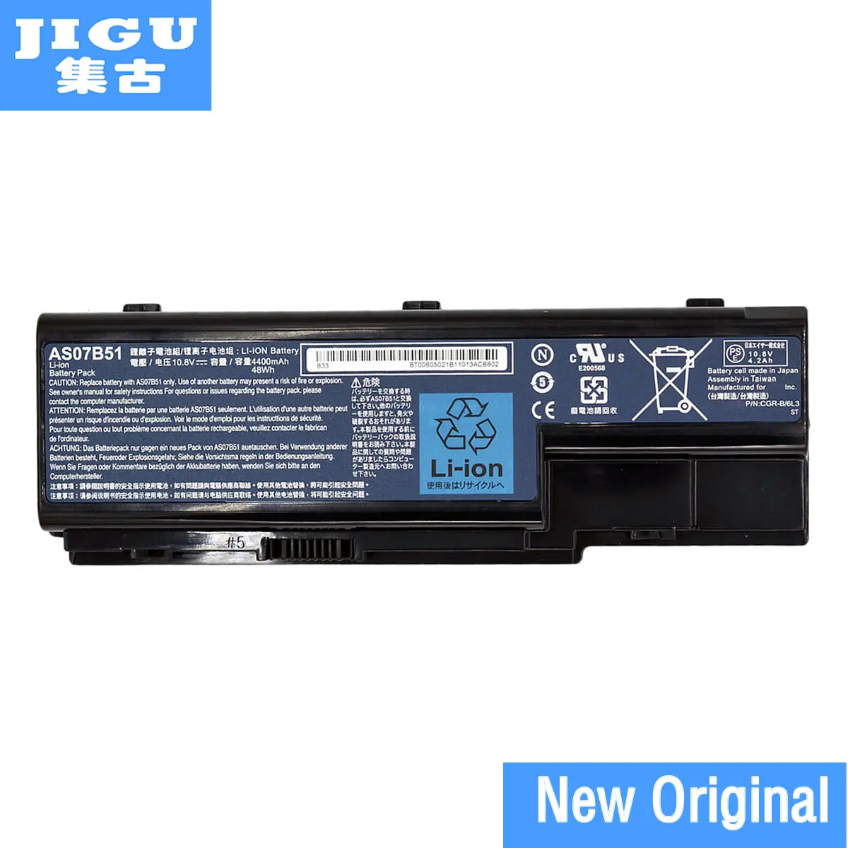 JIGU 934T2180F AS07B31 AS07B32 AS07B41 AS07B42 AS07B51 AS07B52 AS07B61 AS07B71 AS07B72 Oprindelige Laptop Batteri Til ACER