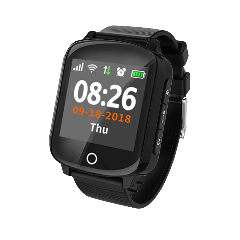IP68 Vandtæt Ældre GPS, WIFI Tracker for Android puls, blodtryk Safety Anti-Tabte Falde-Ned Alarm Locator Smart Ur