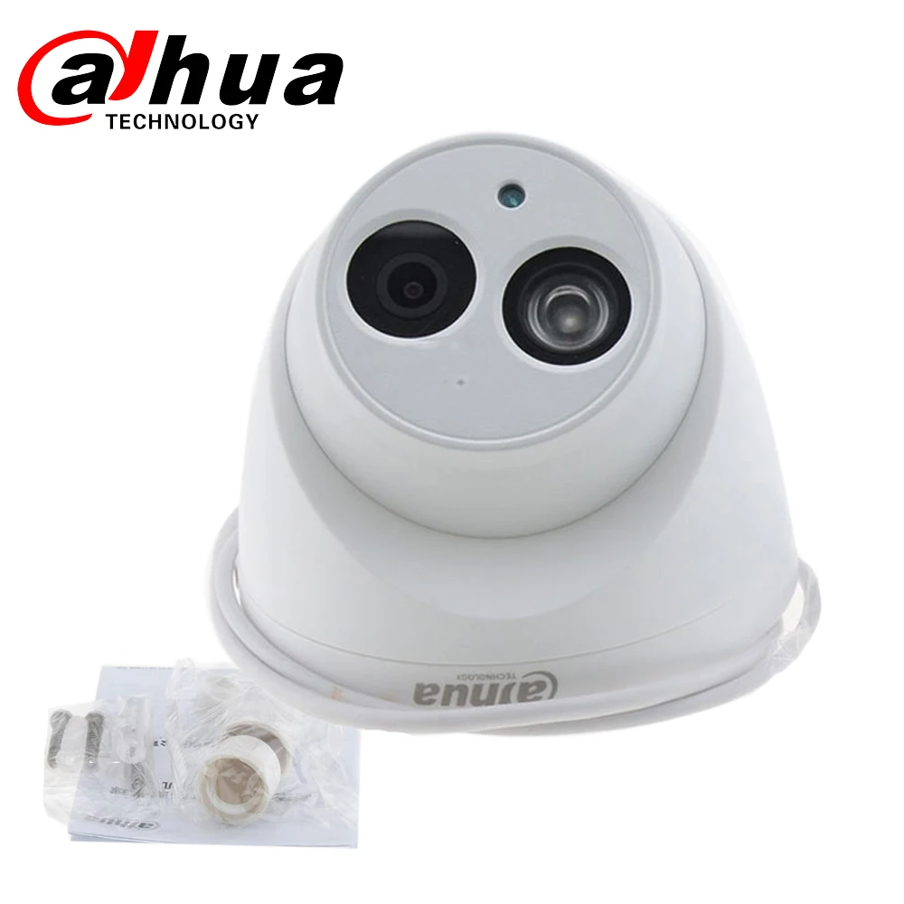 Dahua IP-Kamera DH IPC-HDW4433C-EN 4MP Network IP-Kamera med PoE Starlight HD Kamera Kuppel Indbygget Mic Sikkerhed System Onvif-Cam
