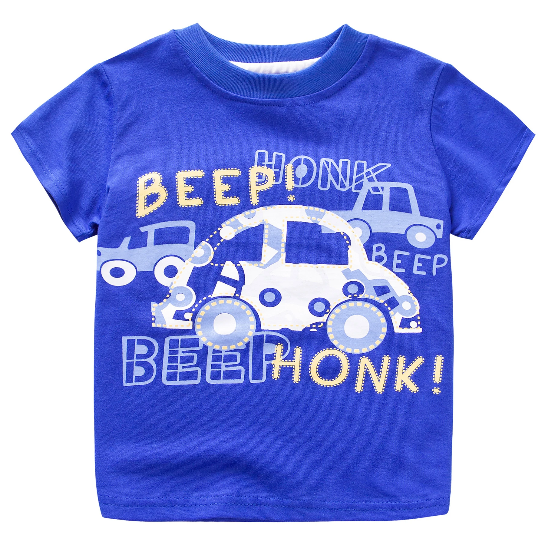 HH Drenge 2021 Ny Varm Sommer Tegnefilm Bil T-shirt Børn, Kort Ærme T-shirts Baby Dreng Trykt Bomuld Tøj børnetøj