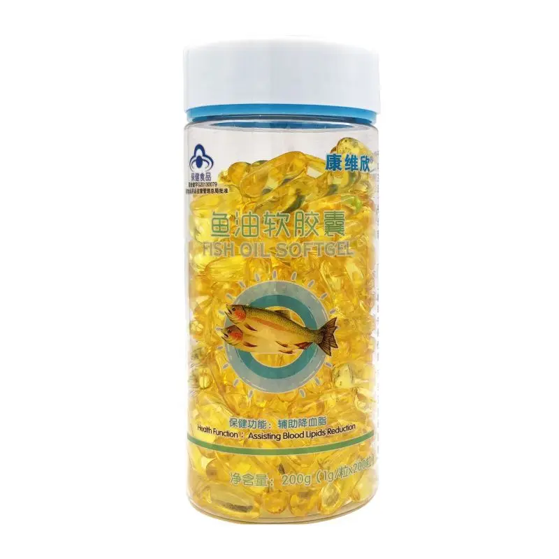 Kangweixin Fiskeolie Blød Kapsel 200 Tabletter Engros