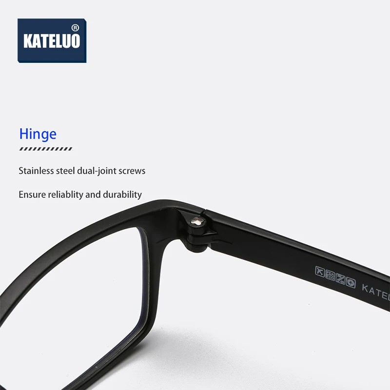 KATELUO 2020 Anti Blå Lys Briller Wolfram Computer Briller Anti Træthed Stråling-resistente Briller Ramme for Mænd/Kvinder