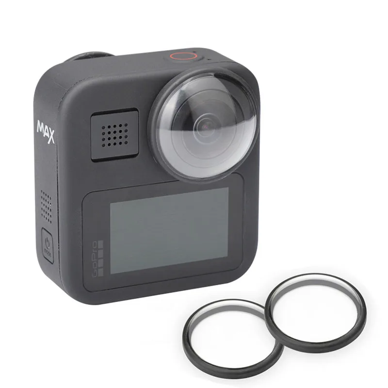 2stk UV-Filter Beskytter objektivdæksel Anti-ridse Sagen for GoPro Max Black Action Kamera Tilbehør