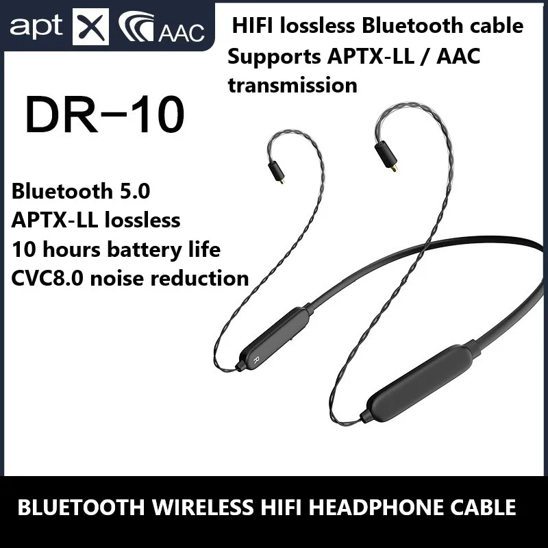 Aptx AAc Bluetooth-5.0 HIFI Hovedtelefon Kabel-Mmcx 0.78 IE80 IM50 IE40 PRO A2DC Lossless Optimeret Kabel til Sennheiser Shure ATH