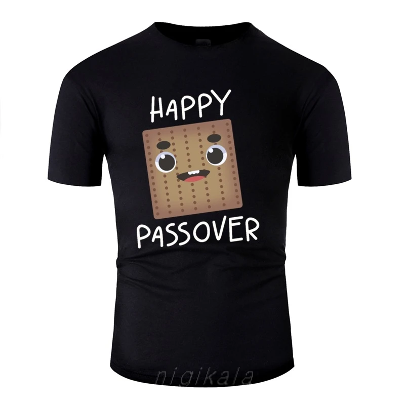Mode Glad Påsken Matzoh Jødedommen Hebraisk Israel Gave Tshirt Mænd Tøj, Kvinder T-Shirts O-Hals Camisetas