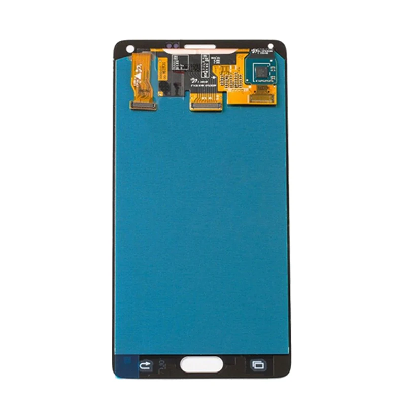 Original LCD-Med Stor Brænde Skygge for Samsung Galaxy Note 4 Note4 LCD-N910T N910A Skærm Touch screen Digitizer Assembly