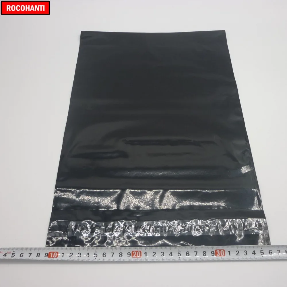 100x Brugerdefinerede Trykt Plast Mail Taske bæreposer Blank Sort Farve Poly Mailer gaveposer Med Dit Eget Logo