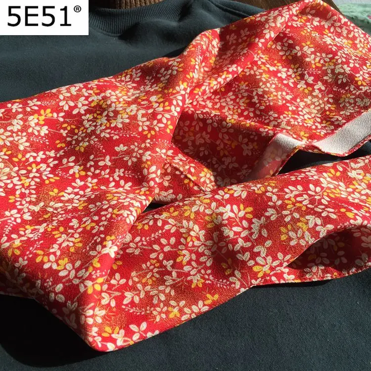 Ny Stil Furoshiki dug Stof Bento Wrap up af Furoshiki Lille FloralJapan Og Vind polyester Håndklæde Dækker 70 cm