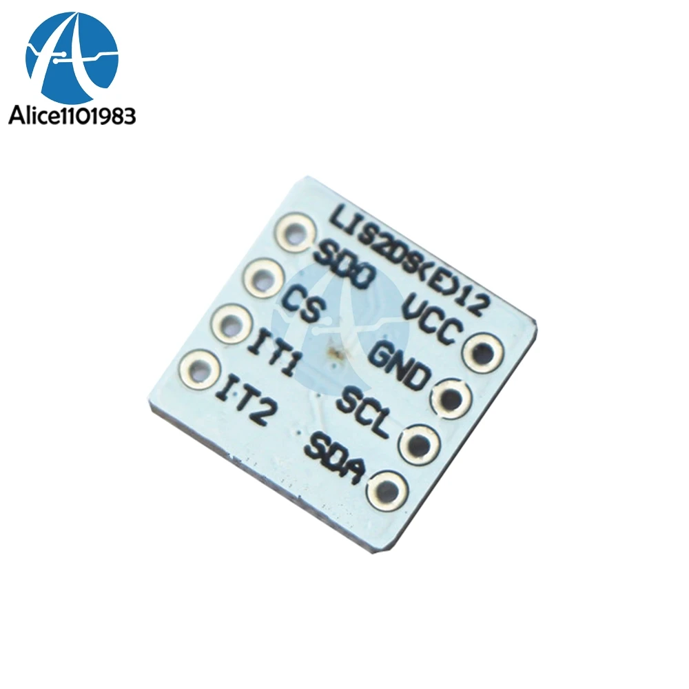 LIS2DS12TR Detektor Accelerometer Skridttæller Motion Detection Sensor Breakout Modul yrelsen For Arduino 3-Akset Tre Tri-Axis