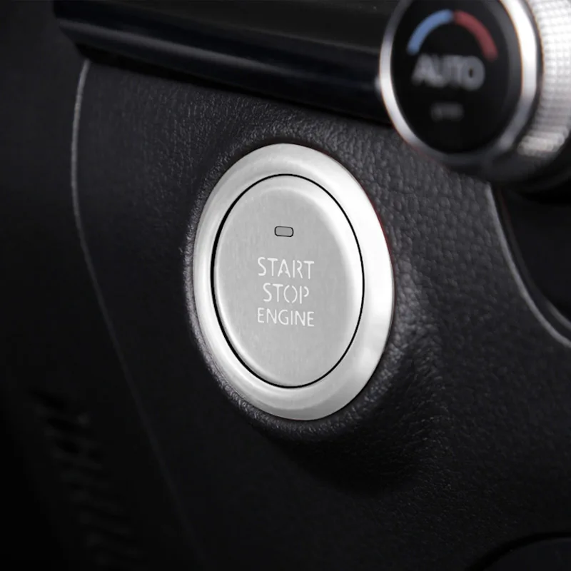 Mazda CX30 CX-30 2019 2020 Bil Aluminium Legering Lgnition Skifte Cover nøglering Ændring Bil Dekoration