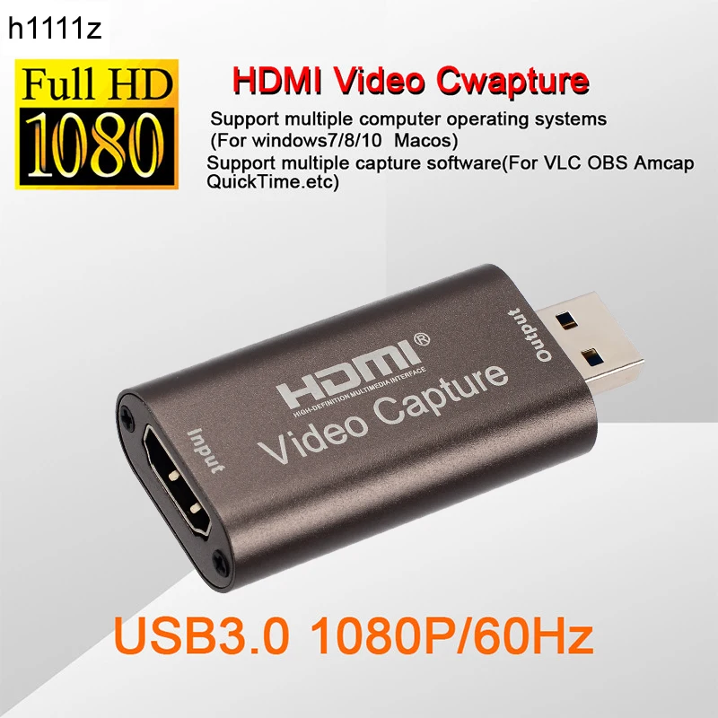 4K-USB3.0 USB2.0 Audio Video Capture-Kort, HDMI / USB-3.0 2.0 Køb Kort Live Streaming Plade Kamera Skifte Spil Optagelse
