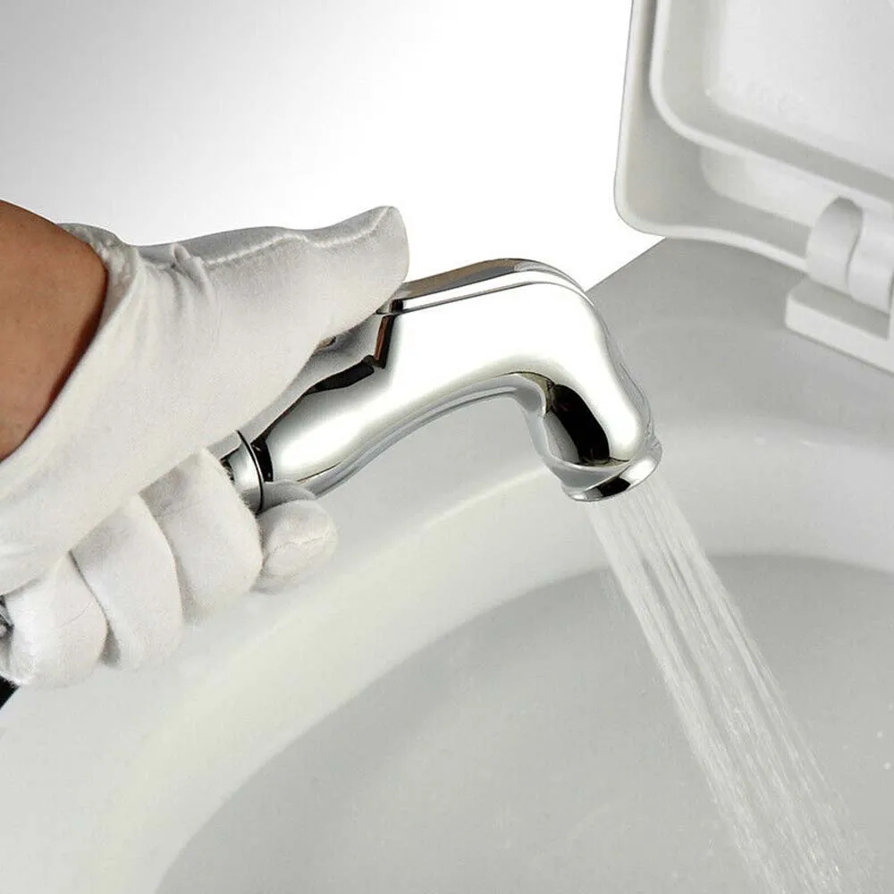 Håndholdt Toilet Bidet Sprayer Set Kit Rustfrit Stål Hånd Bidet Vandhane til Badeværelse håndsprøjte brusehoved Self Cleaning Tool