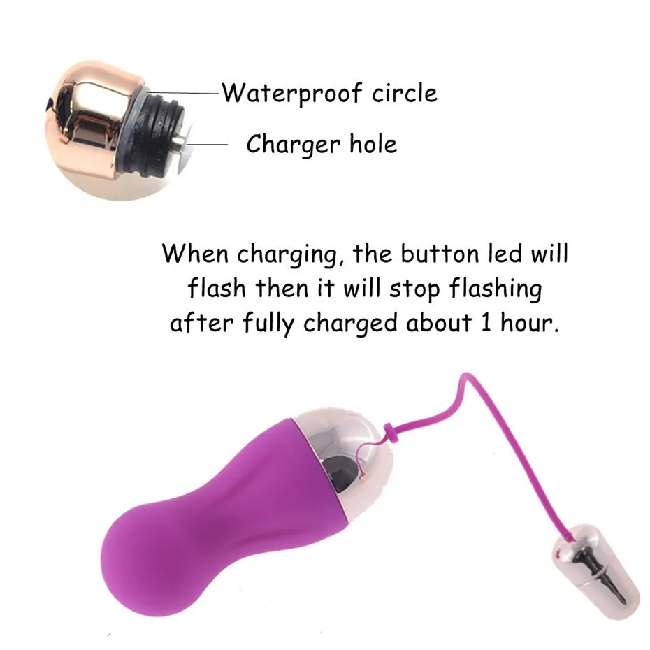 10 Speed Trådløs Fjernbetjening Vibrerende Bullet Vibrator USB-Genopladelige Elsker Æg Sex Legetøj Produkter til Kvinder Skeden Maskine